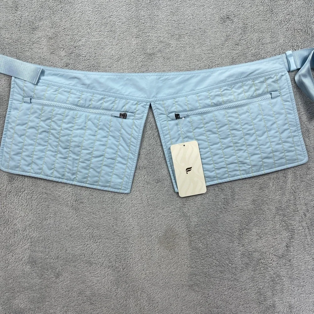 Fabletics The Woven Belt Women Small Light Blue The Woven Belt UtilityNew
